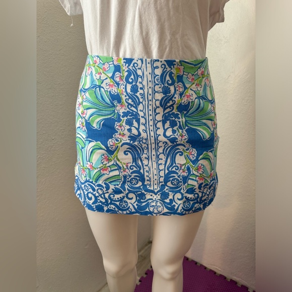 Lilly Pulitzer Floral Skirt - Picture 4 of 8